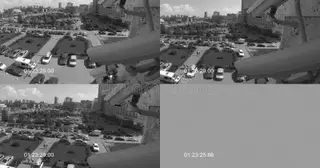 Установка систем видеонаблюдения на парковке в Улане-Удэ в октябре